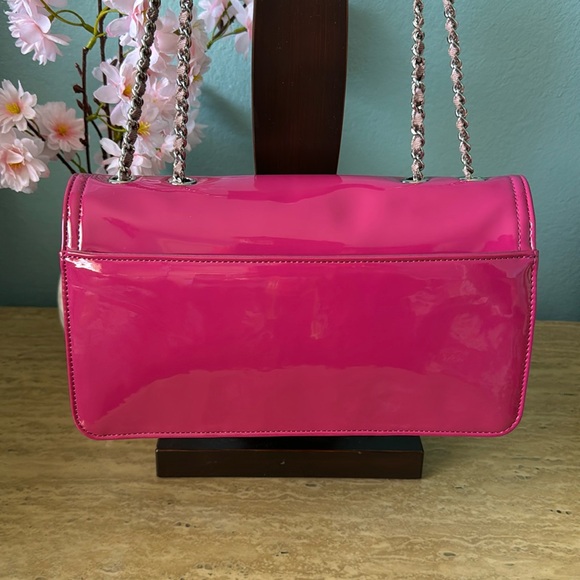 🔥 price drop! Chanel pink Patent Leather Multicolor CC Flap Chain Bag - Picture 3 of 17